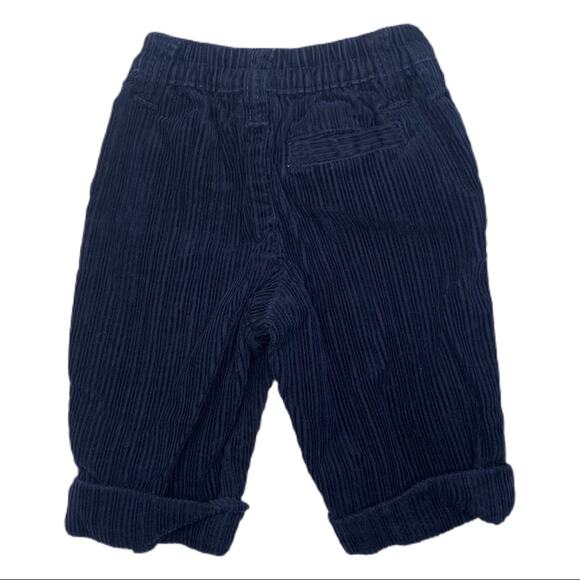 Koala Kids Cuffed Corduroy Trousers Navy - Picture 3 of 3